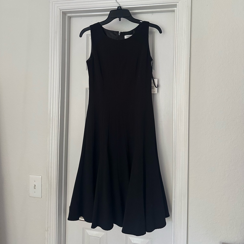 Elegant Black Sleeveless Dress